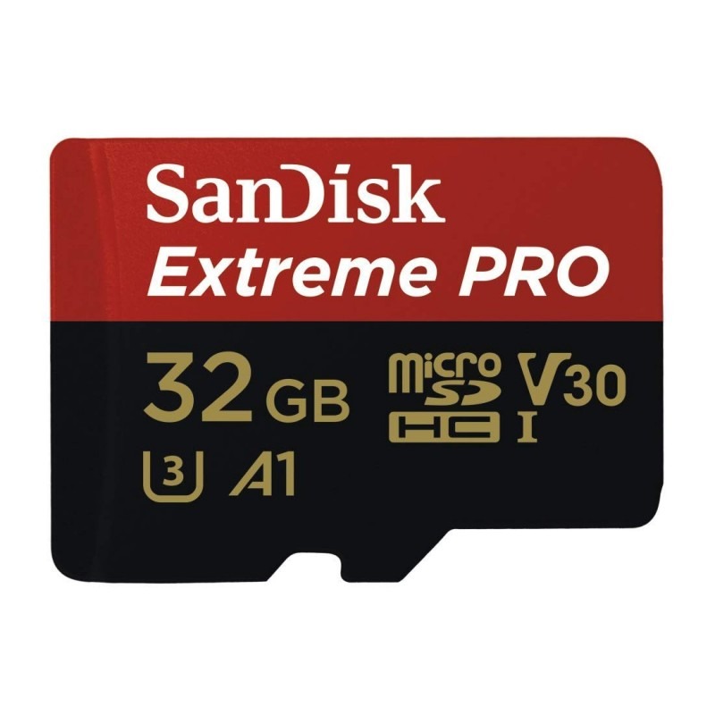 SanDisk Extreme Pro 32GB microSDHC 100Mb/s Memory Card